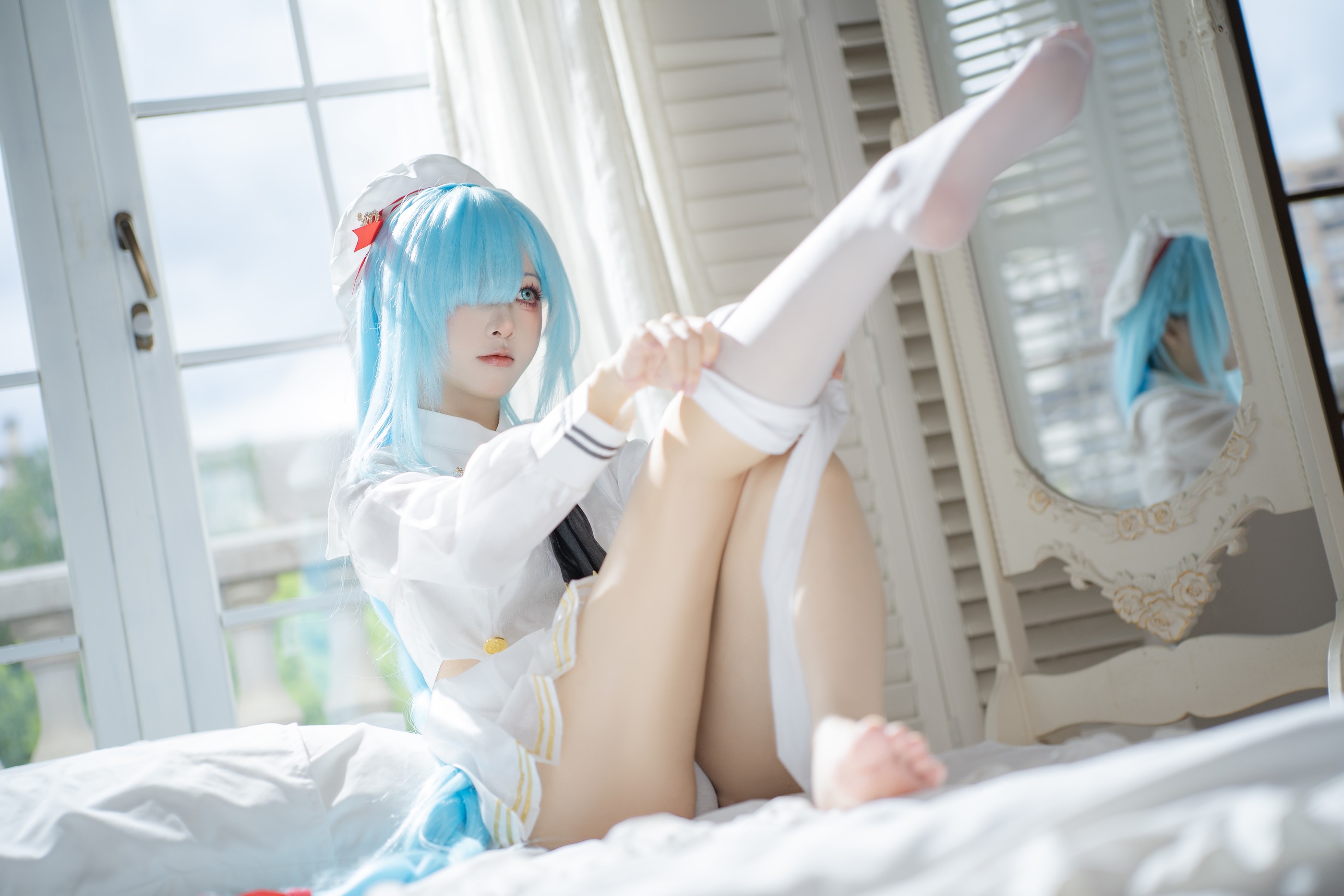 图片[1]-矢量鱼 – NO.015 雅努斯水手服 [38P]-XikXak
